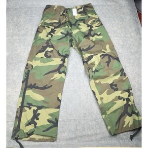 Cold Weather Men's Medium Reg Camo Cold Weather Trousers Woodland GORE TEX SEAM